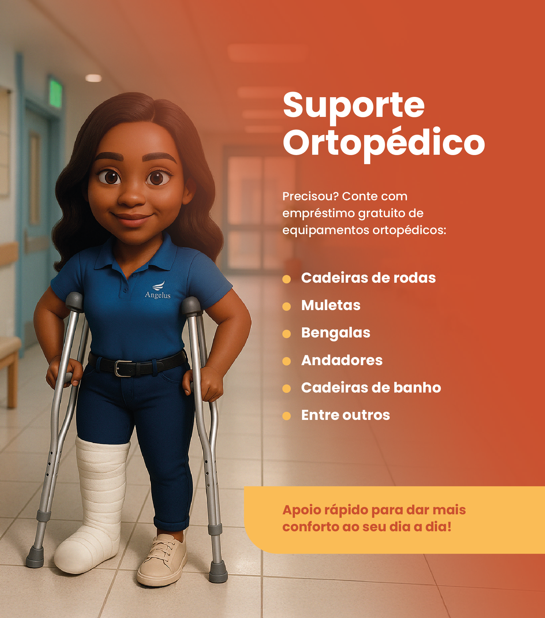Apoio Ortopédico Plano Angelus
